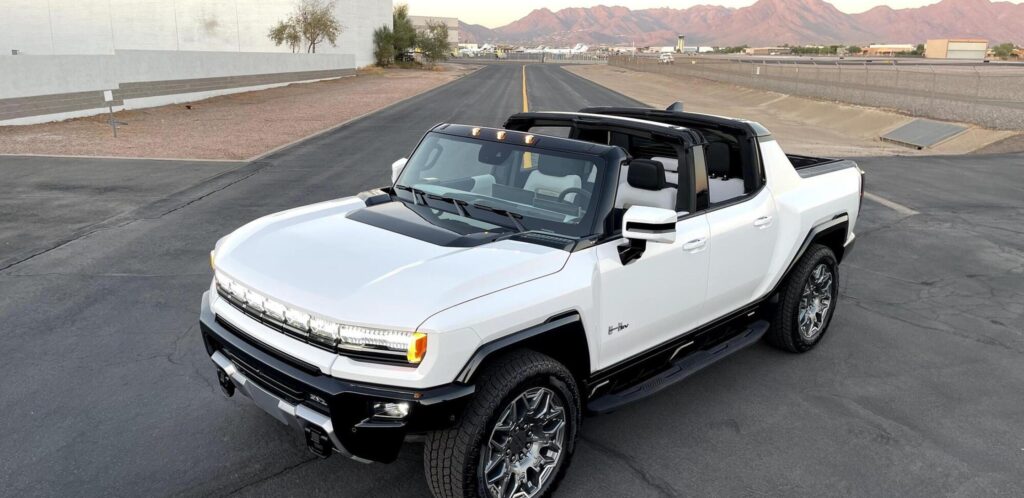 2024 GMC Hummer EV Pickup rental car in Scottsdale, AZ